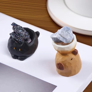 M&G LIFE x Thingswoo Animal Crystal Blind Box กล่องสุ่มคริสตัลรูปสัตว์สำหรับตกแต่งโต๊ะทำงาน