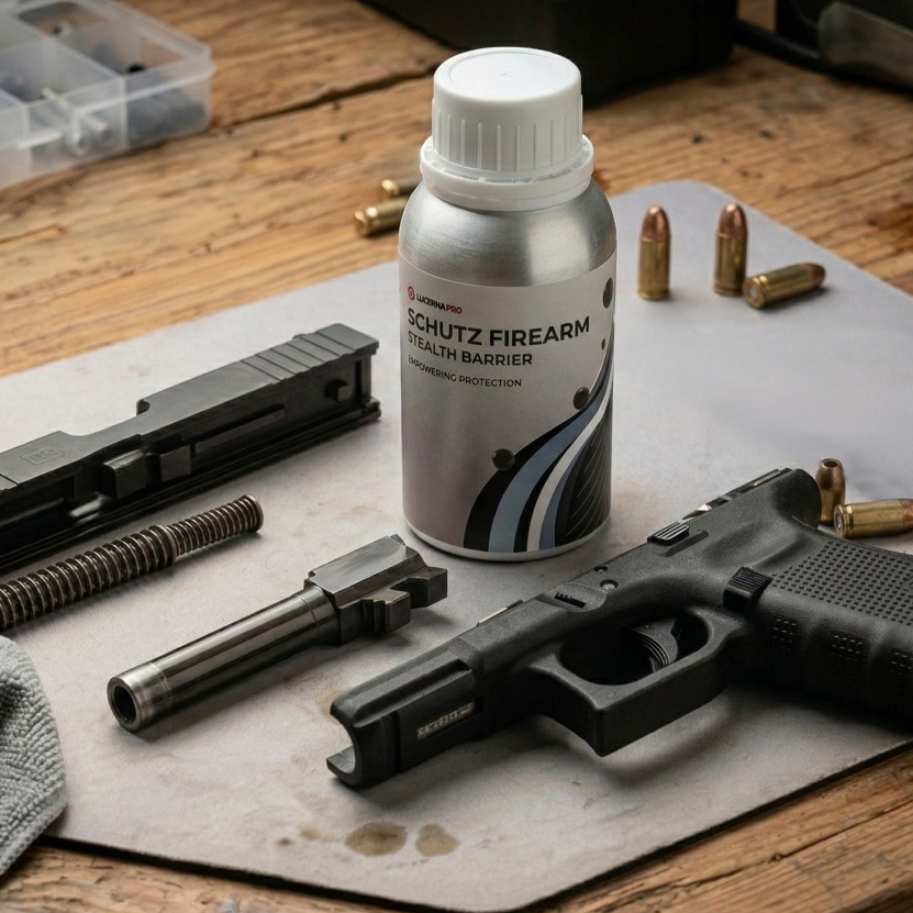 ‼️จำหน่ายน้ำยาเคลือบปืนไม่ใช่ปืนครับ‼️ Schutz Firearm ปกป้องอาวุธปืนด้วยเทคโนโลยี Polysilazane จากเยอรมัน