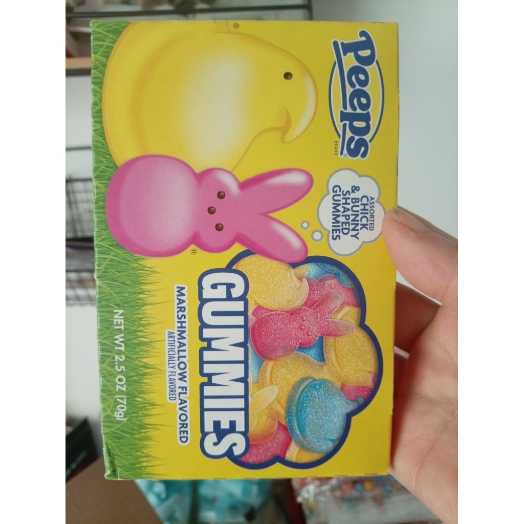 พร้อมส่ง ขนมUSA ดังมากในASMRเกาหลี มาร์ชเมลโล่ยี่ห้อ Peeps