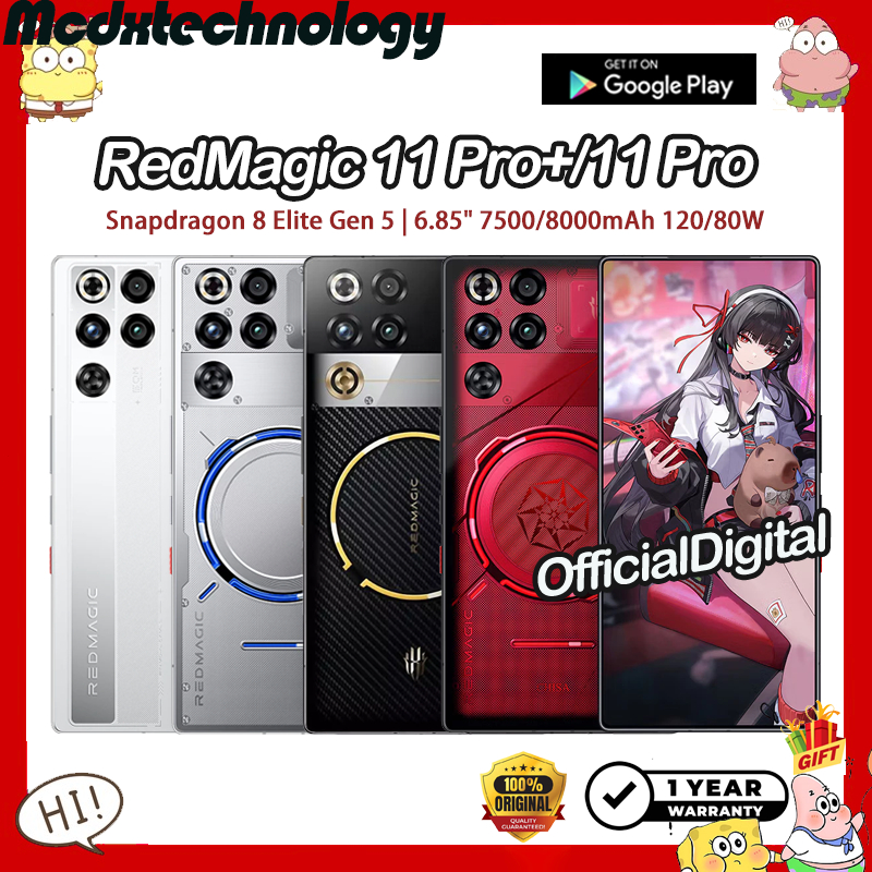 Global ROM RedMagic 11 Pro+ RedMagic 11 Pro Plus RedMagic 11Pro Snapdragon 8 Elite Gen 5 RedMagic 10 Pro Plus