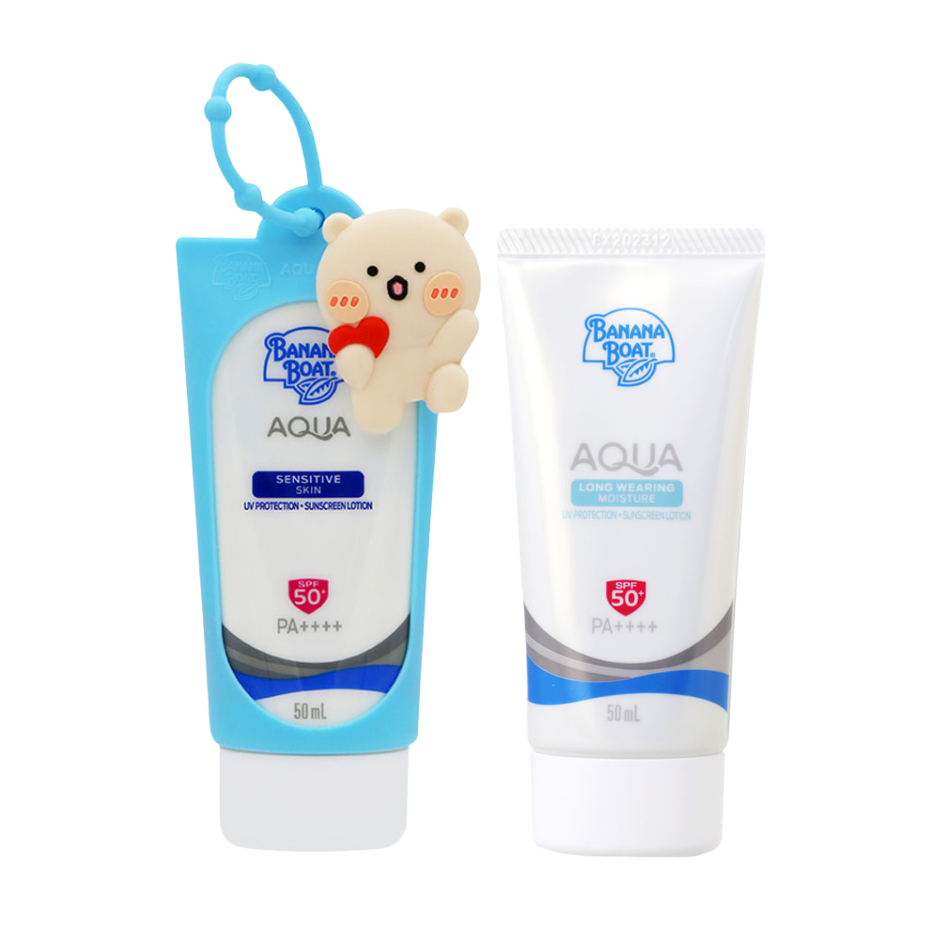 Banana Boat Aqua Cartoon Limited Edition SPF50+ PA++++ 50ml บานาน่า โบ๊ท ครีมกันแดดเนื้ออควาบางเบา