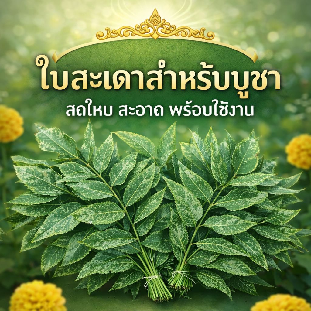 ใบสะเดา สะเดาอินเดีย ใบแก่คัดพิเศษ100g.ไร้สารเคมี