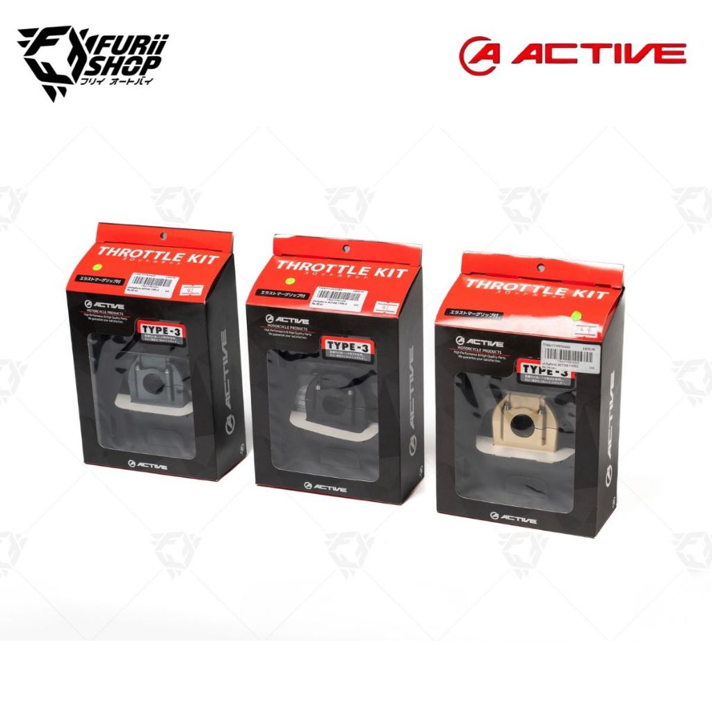 ประกับคันเร่ง 2 สาย Active Type 3 made in japan ครบชุด แท้100%