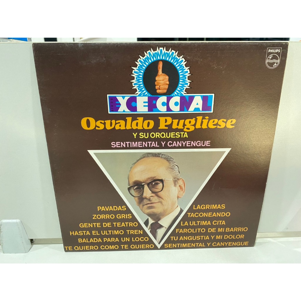 1LPVinyl Records แผ่นเสียงไวนิล Sentimental y Canyengue Osvaldo Pugliese Y Su Orquesta  (E13B72)