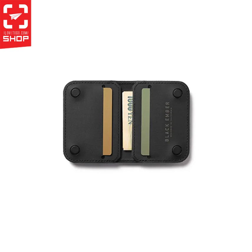 กระเป๋าสตางค์ Black Ember - MAGFOLD Wallet