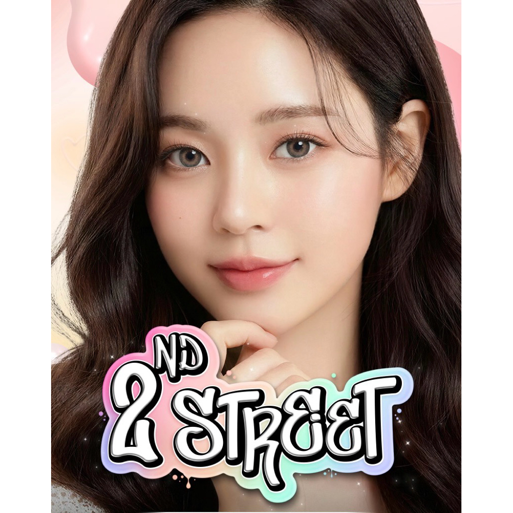(1day) แบรนด์เกาหลี LENSTOWN รุ่น 2nd Street urban คอนแทคเลนส์เกาหลี