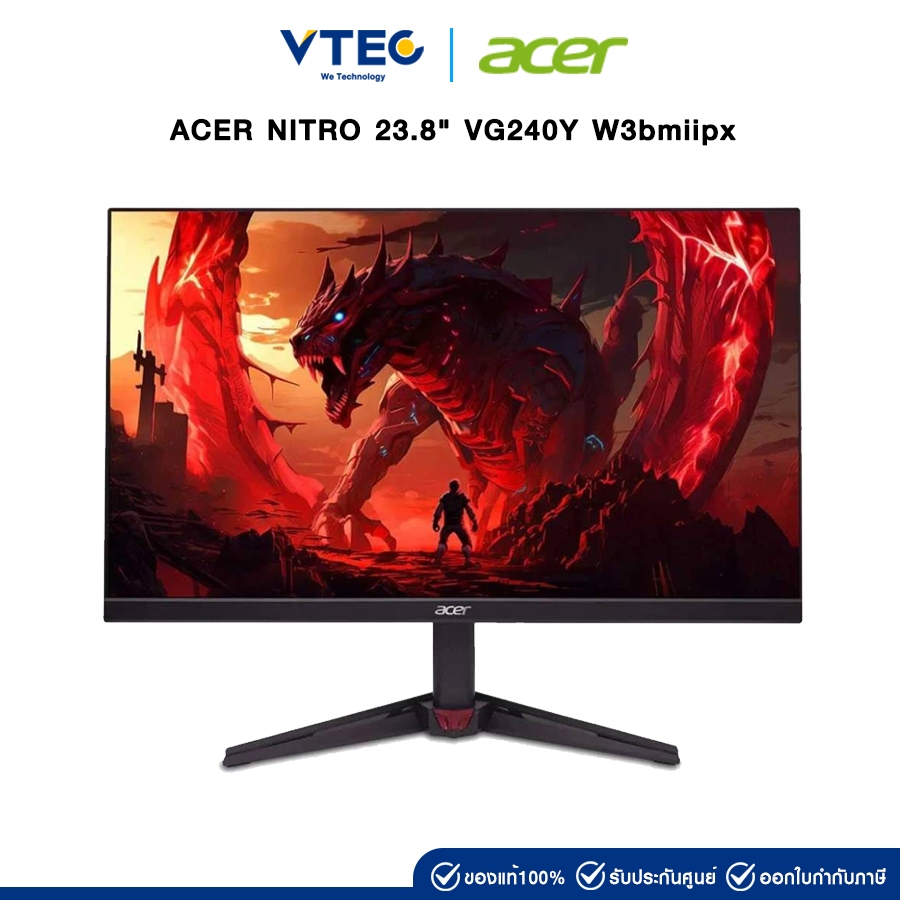 MONITOR ACER NITRO 23.8" VG240Y W3bmiipx