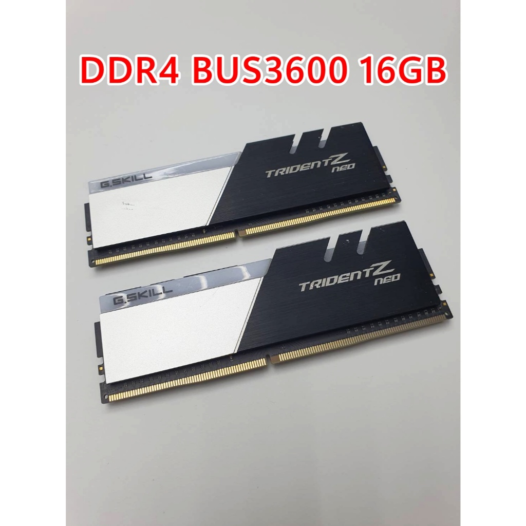 RAM DDR4 Bus3600 16GB G.SKILL TRIDENT Z NEO ประกัน G.SKILL LT