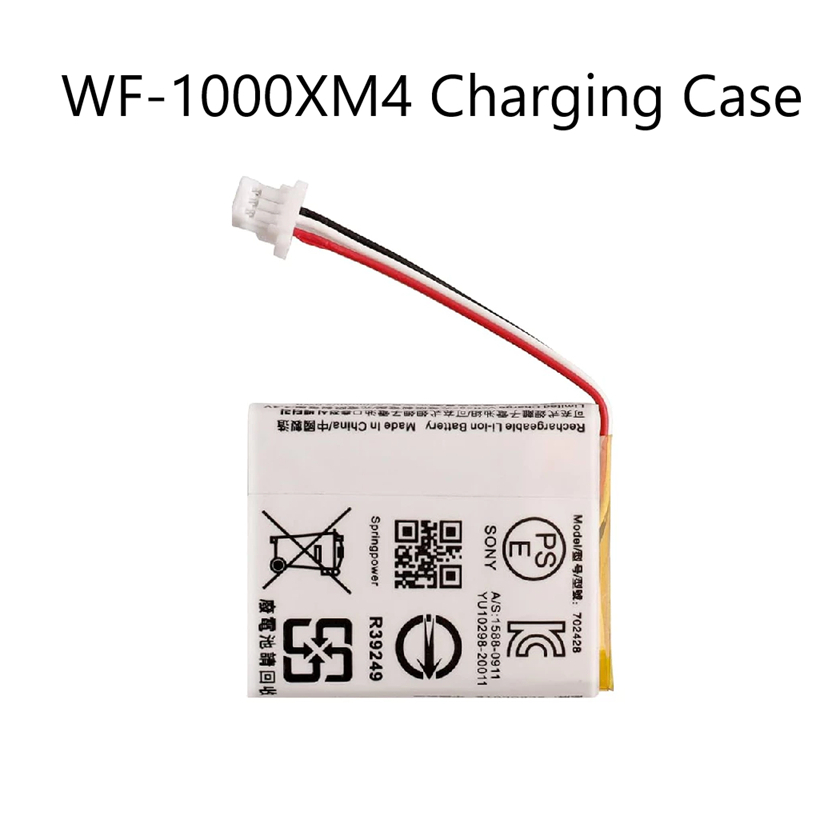 แบตเตอรี่ 520mAh สำหรับเคสชาร์จหูฟังไร้สาย Sony WF-1000XM4 / 1000XM4 / XM4 Bluetooth Earbuds