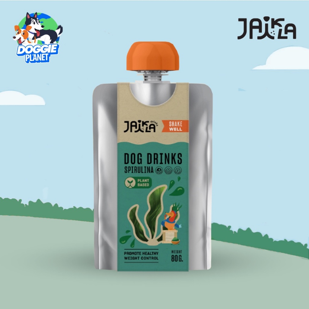 JAIKLA Spirulina Juice น้ำผัก ผสมวิตามิน - สาหร่ายสไปรูลิน่า & แอล-คาร์นิทีน ควบคุมน้ำหนัก 80 ก.