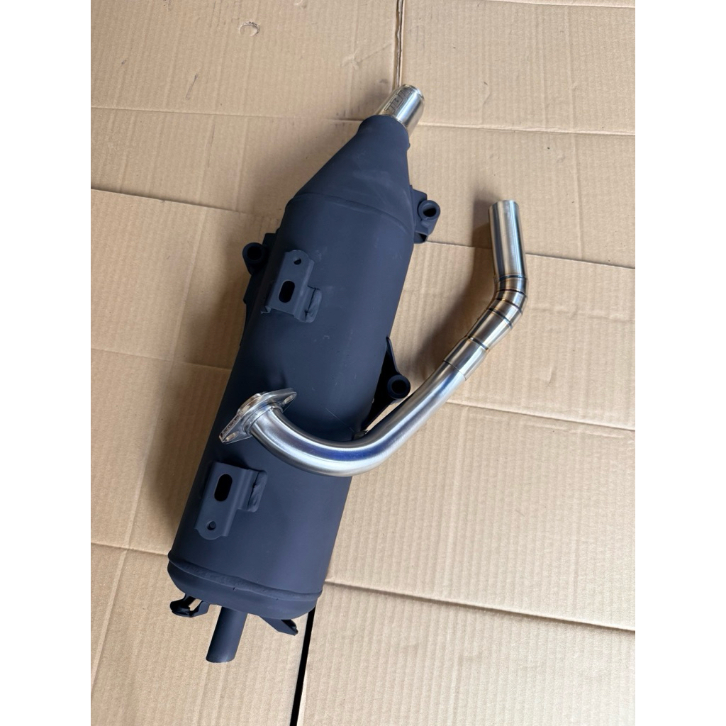 ท่อเดิมPCX160เดินคอเลสใส่จีออโน่ ลูกเดิมข้างโอเพ่นถึง 60STD ขับสนุกผ่านด่านสบาย