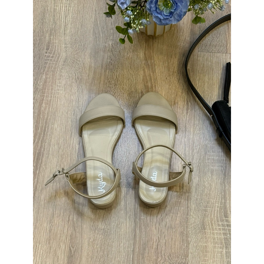 ส่อต่อรองเท้า Kyda 🥇ขายดีอันดับ1 🥇 Kyda - รัดส้น1นิ้ว พื้นนุ่ม รุ่น puff ไซต์ 38