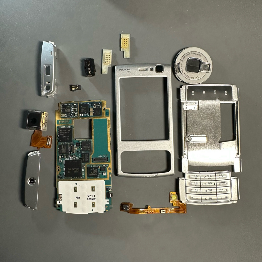 Nokia N95 อะไหล่แกะเครื่อง