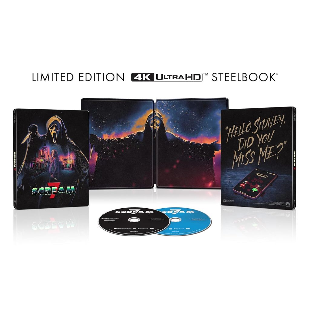 [กรุณาทักแชทก่อนสั่งซื้อ] Scream 7 (4K Ultra HD + Blu-ray + Digital) แท้