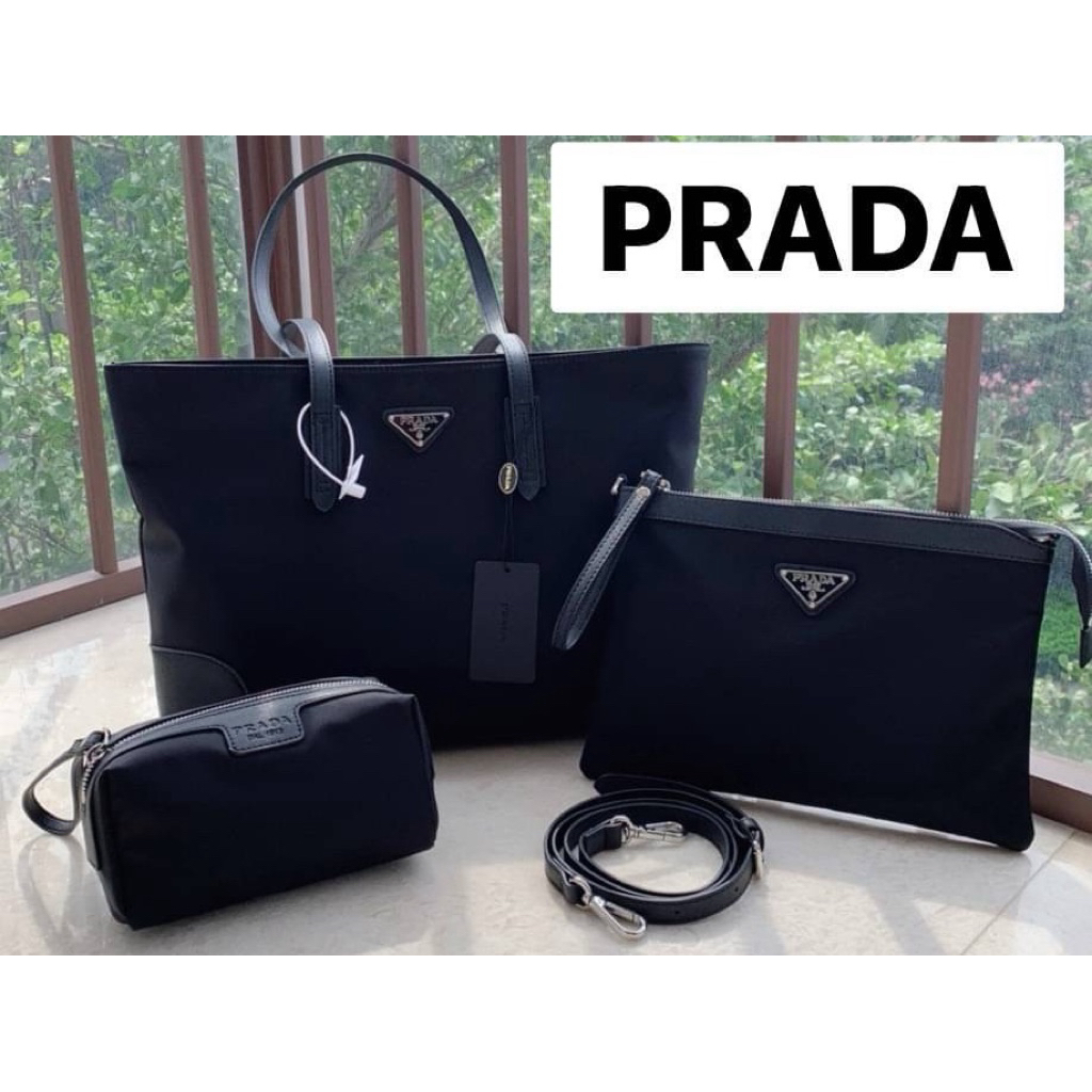 กระเป๋า P set 3 ชิ้น สวยหรู สุดคุ้ม สินค้าพรี่เมี่ยมกิ๊ฟของแท้จากต่างประเทศค่ะ ราคา ถูกที่สุด ดีลบีเคเค