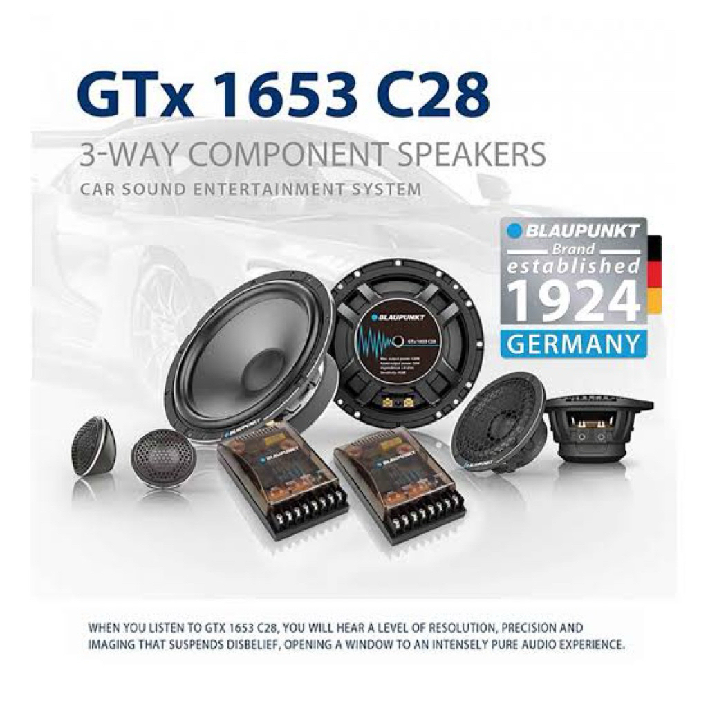 ลำโพง3ทาง BLAUPUNKT GTX 1653 C28