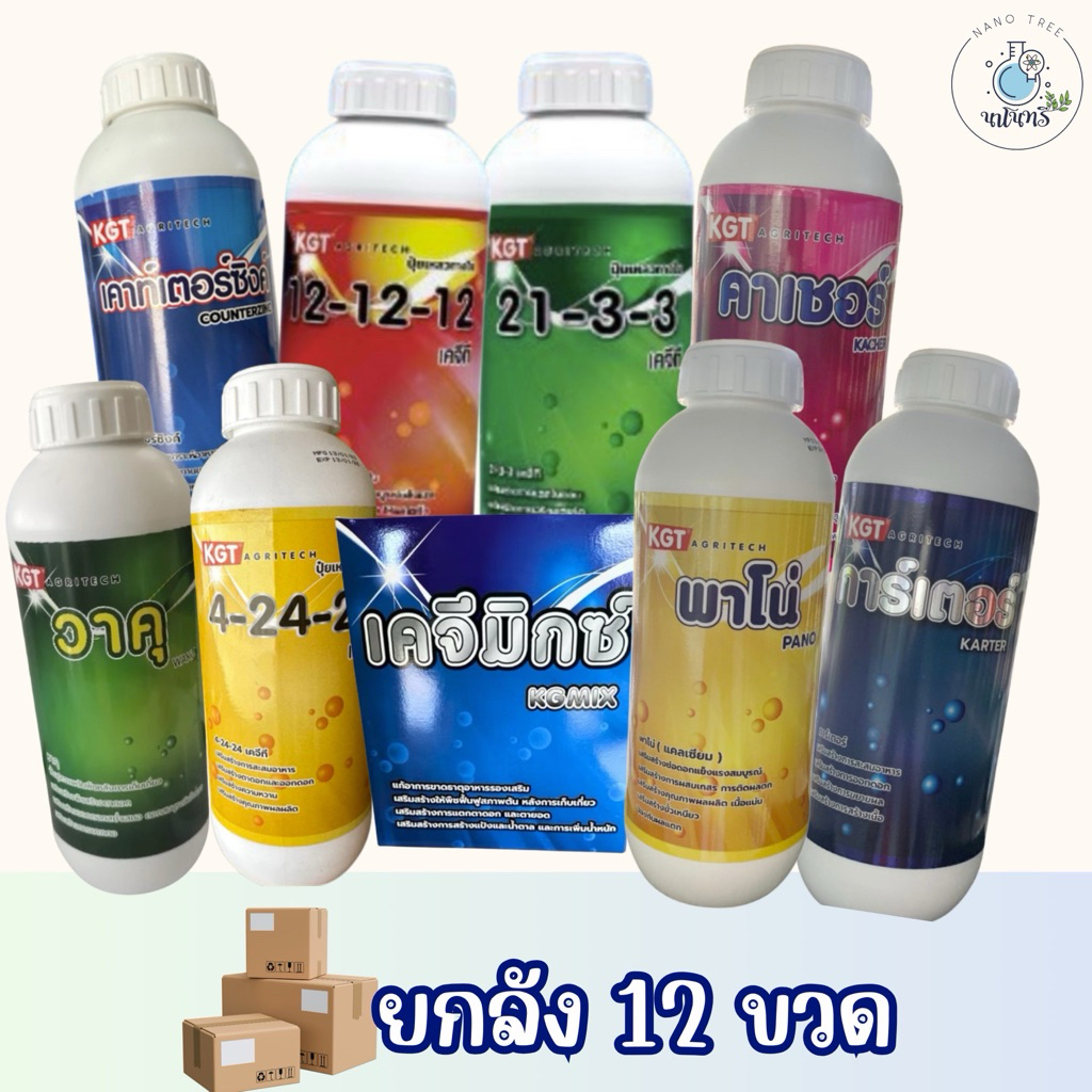 KGT ยกลัง 12 ขวด อาหารเสริม อาหารรอง KGTยกลัง