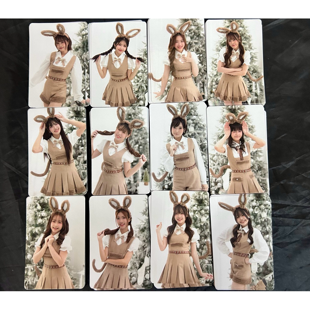 โฟโต้การ์ด BNK48 12-Gatsu no Kangaroo Photo Card Marine Mayji Arlee Blythe Berry Nammon Mirin Ginna 