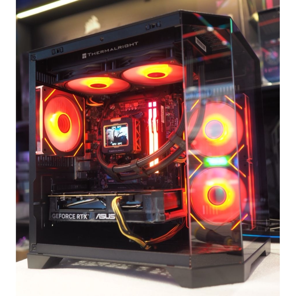 คอมมือสองสเปคเล่นเกมทำงาน CPU Ryzen7 7700 // Ram 16 GB DDR5 // RTX5060 8GB