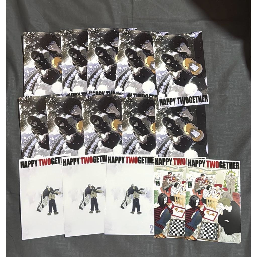 โปสการ์ด Happy twogether  ลิขสิทธิ์แท้🇰🇷