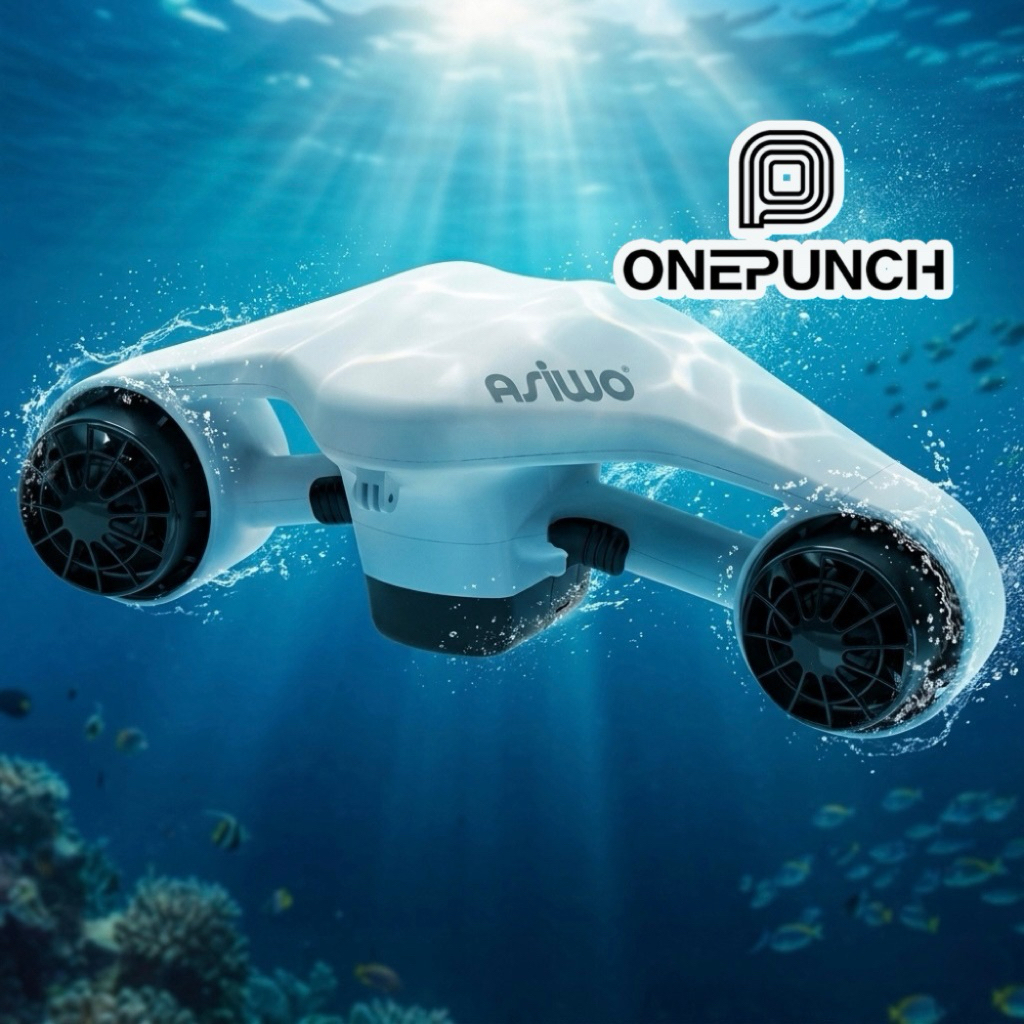 Asiwo Manta -เครื่องช่วยว่ายน้ำ-ดำน้ำพลังไฟฟ้า (Underwater Scooter) –  ระดับมืออาชีพ ใช้ได้ทั้งเด็กแ