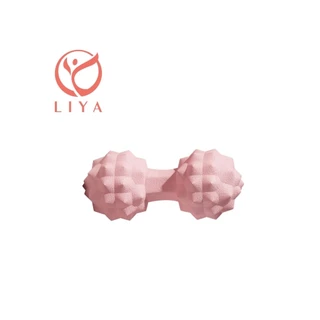 LIYA-ลูกนวดซิลิโคนผ่อนคลายกล้ามเนื้อ บอลโยคะบอลฟิตเนสนวดบอลลูกบอกสำหรับโยคะ(แบบแข็ง)