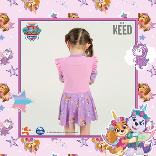 ✨NEW✨ KEED X Paw Patrol Collection ชุดว่ายน้ำเด็กผู้หญิง สีชมพูม่วง กัน UV50+