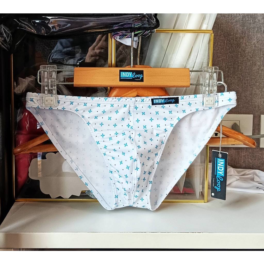 Indy Loop Underwear กางเกงชั้นใน ผ้าSpandex แบบบิกินี  ระบายอากาศได้ดี แฟชั่นสําหรับผู้ชายโดยเฉพาะ เน้นความเซ็กซี่