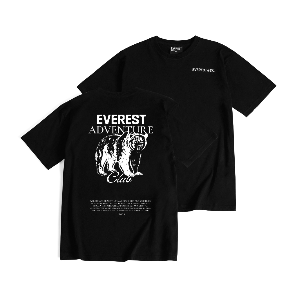 EVEREST&CO. T- Shirt (Design 3) เสื้อยืดแขนสั้น ผ้า Super Soft ใส่สบาย ดีไซน์เรียบ