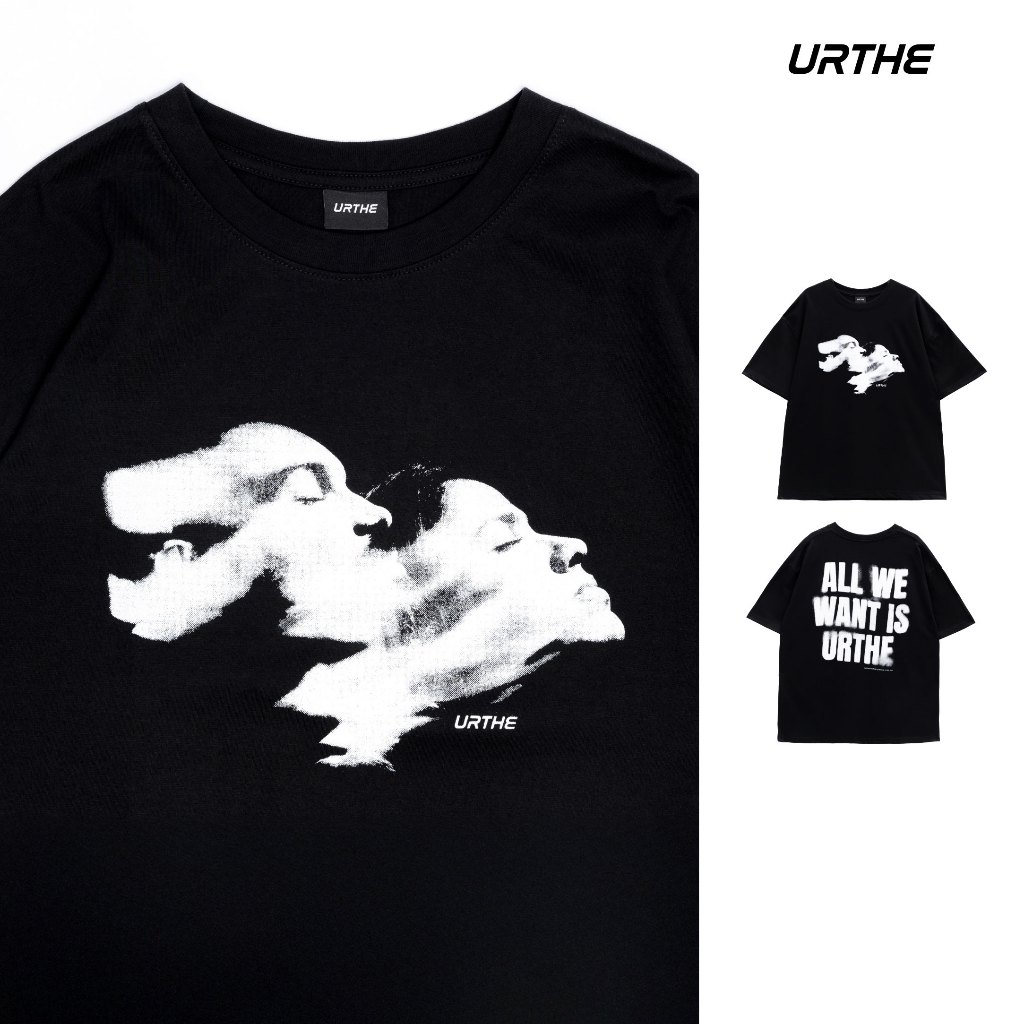 URTHE - เสื้อยืด Oversize รุ่น ALL WE WANT OVERSIZE T-SHIRT