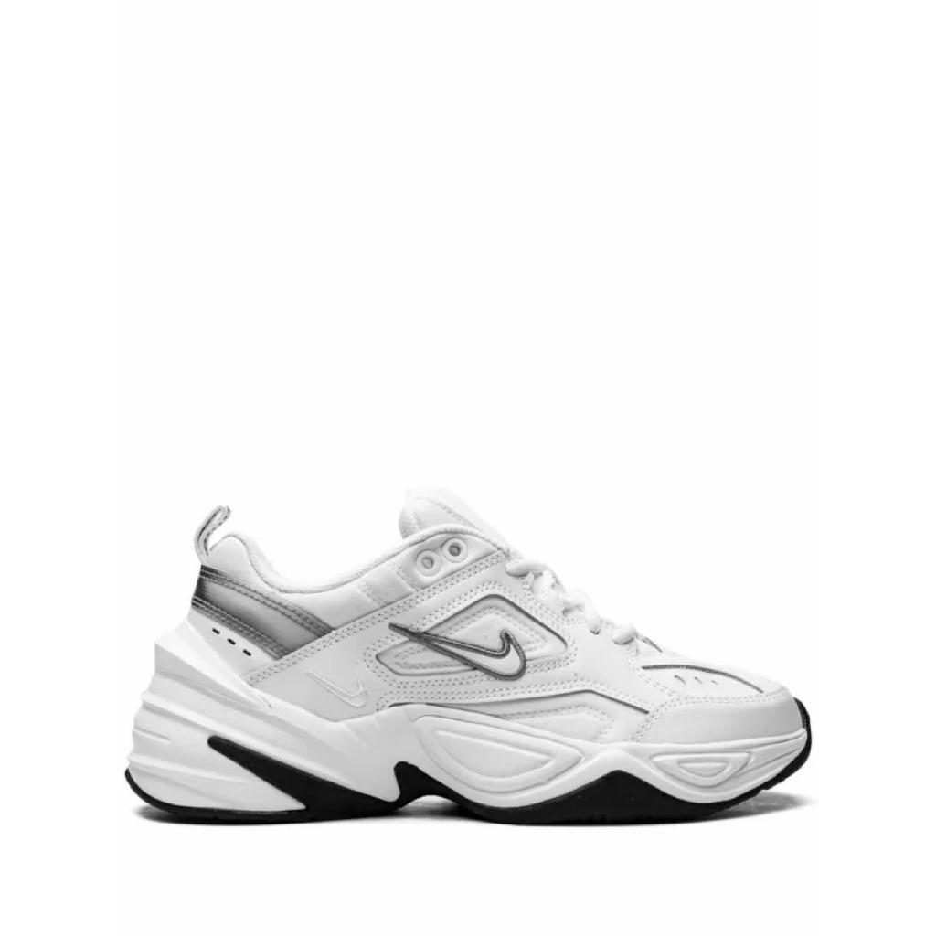 รองเท้า Nike รุ่น M2K Tekno "White/Cool Grey/Black" sneakers แท้100% ขนาด24.5เซน ของแม่ค้ามือ1