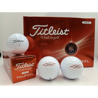 2024ลูกกอล์ฟไทเทลิส trufeel สีขาว (1 กล่อง 12ลูก)