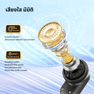 KiiP Wireless WM02PRO หูฟังอัจฉริยะ หูฟังบลูทูธ 5.4 มีฟังก์ชันการลดเสียง และสเตอริโอไร้สาย