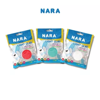 NARA ดินเบา Light Clay 18สี ขนาด 50 กรัม / ถุง