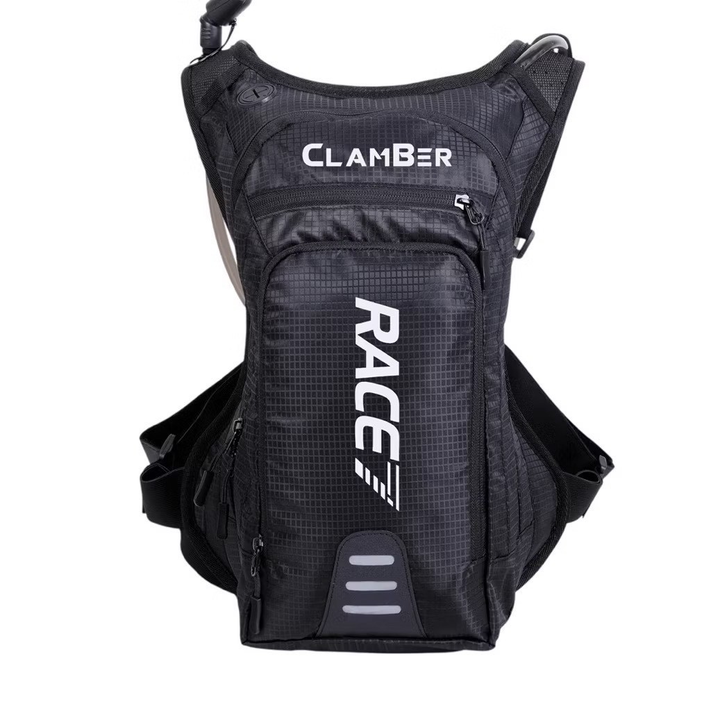 กระเป๋าเป้น้ำ Clamber Race7 Hydration Backpack สำหรับใส่ถุงน้ำ กิจกรรมกลางแจ้ง ขับขี่มอเตอร์ไซค์ เดิ