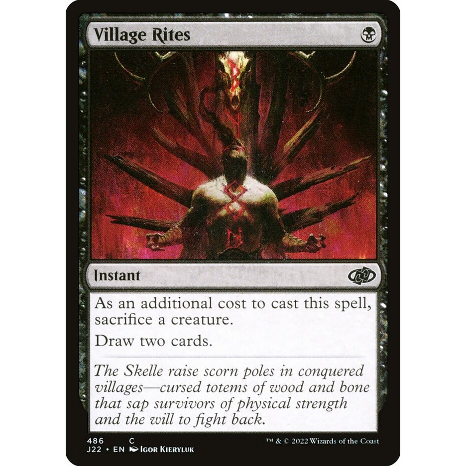 [Jumpstart 2022] - [J22] - (C) - [Village Rites] - [2022]