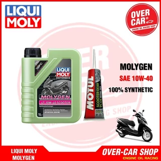เซท LIQUI MOLY MOLYGEN 4T 10W-40 สังเคราะห์100% 4T SCOOTER 10W-40 สำหรับ PCX,Nmax,Grand Filano,Lead