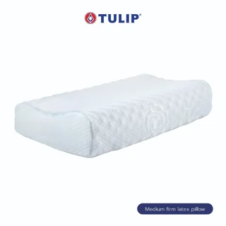 TULIP หมอนหนุนสุขภาพ รุ่น มีเดียมเฟิร์มลาเท็กซ์ พิลโล Medium Firm Latex Pillow