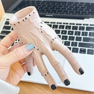 diy50 ที่ใส่ปากกา ของตกแต่ง แต่งร้าน แต่งบ้าน มือเวนส์เดย์ ของฝากตลก แกล้งคน