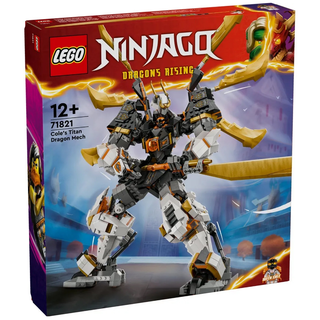 71821 : LEGO Ninjago Cole’s Titan Dragon Mech (สินค้ากล่องไม่สวย)