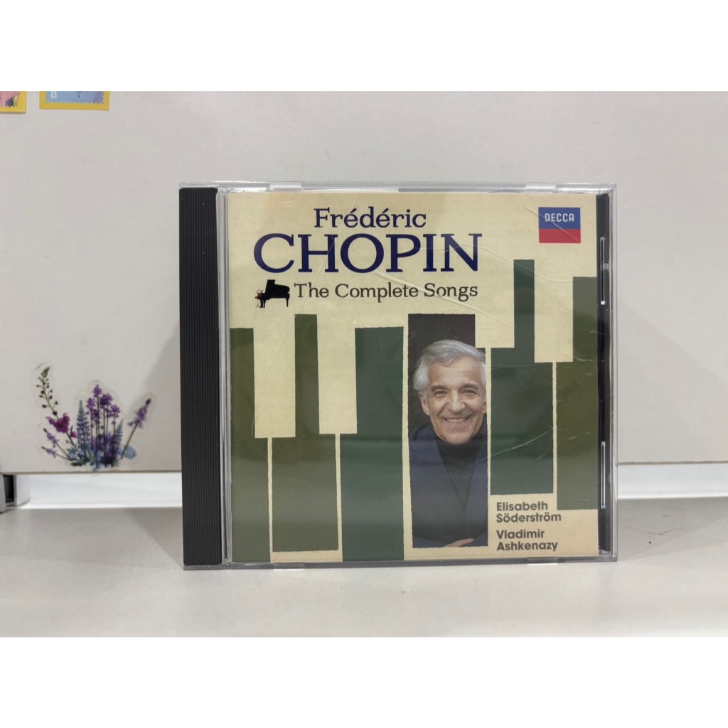 1 CD MUSIC  ซีดีเพลงสากล    CHOPIN COMPLETE SONGS    (A16J59)