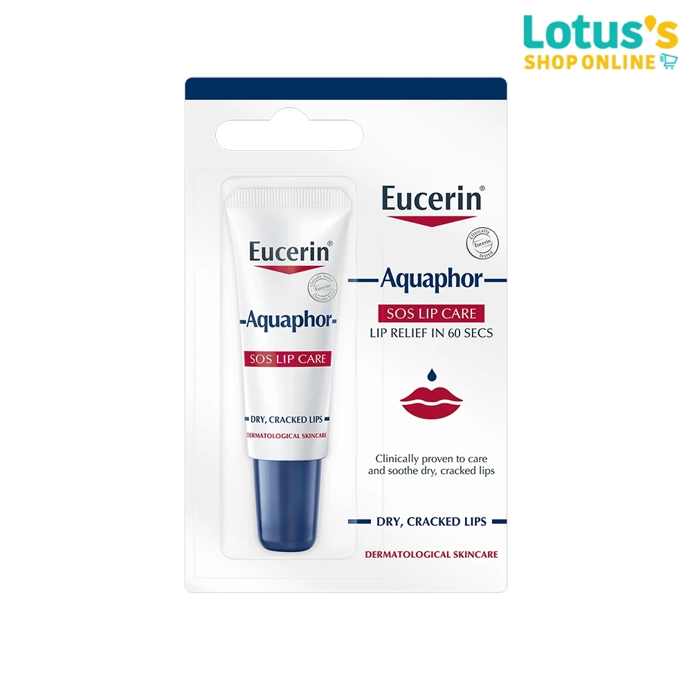 ยูเซอริน อควาฟอร์ เอสโอเอส ลิป แคร์ 10 มล. EUCERIN AQUAPHOR SOS LIP CARE 10 ML.