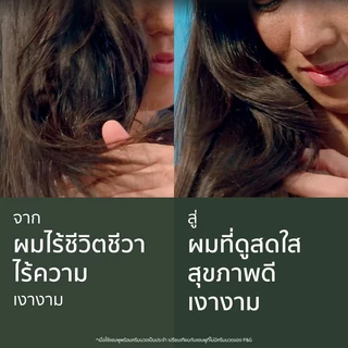 เฮอร์บัล เอสเซนส์ ครีมนวดผม ดีทอกซ์ แอนด์ ชายน์ กรีน ที แอนด์ มินต์ แฮร์แคร์ 400 มล.