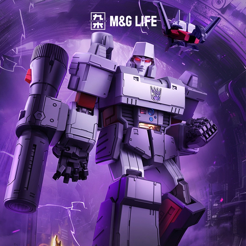 M&G LIFE x Blokees Transformers Action Edition Legendary Edition G1 Megatron Soundwave Assembly Model Toy