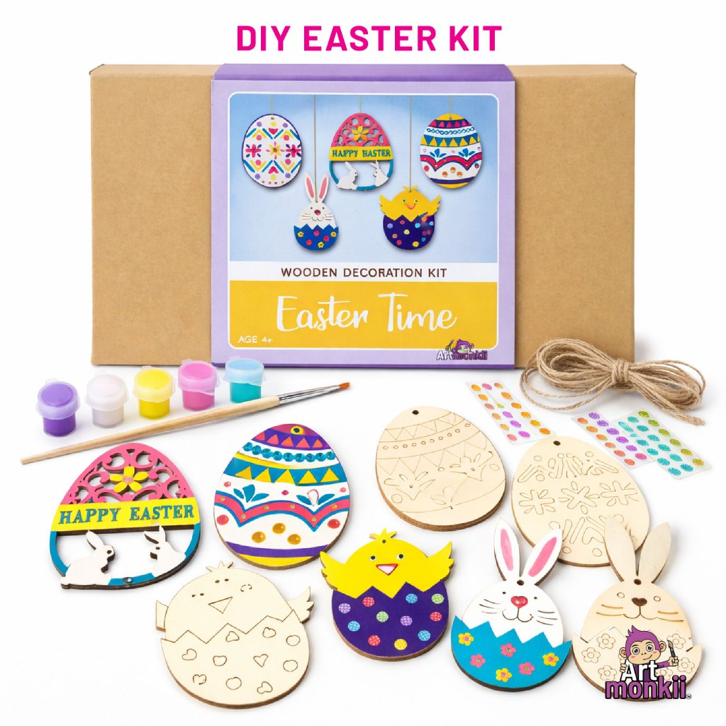 DIY Easter decoration Kit,  Kids arts and craft,Easter DIY, Easter, Kids Easter, Easter egg