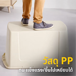 [พร้อมส่ง] Bratvee กระบะทรายแมว ขนาดใหญ่พิเศษ กว้าง60และ80cm ห้องน้ำแมว ขนาดจัมโบ้ Cat Litter Box