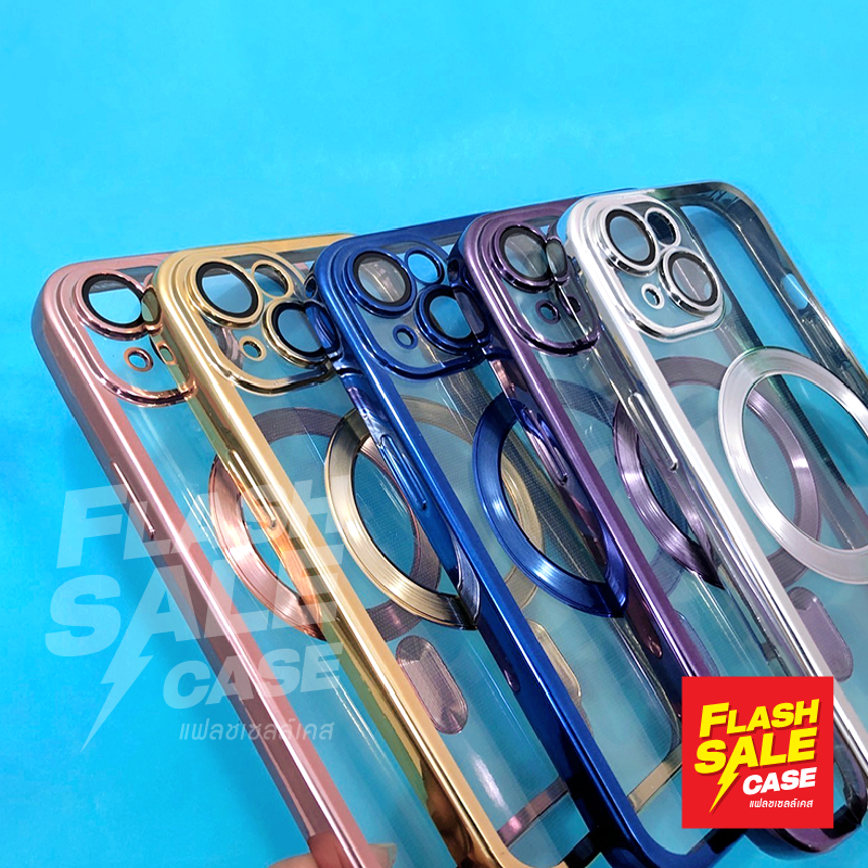 เคสใส เคสใสขอบสี เคสสีพื้น เคสผู้ชาย เคสผู้หญิง Samsung A14(5G) A15(5G) A25(5G) A35(5G) A55(5G) A54(
