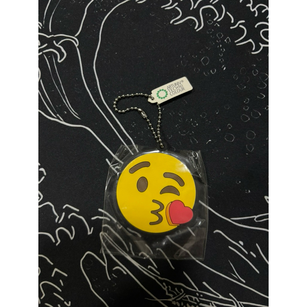 Emoji Rubber Keychain (Twitter)