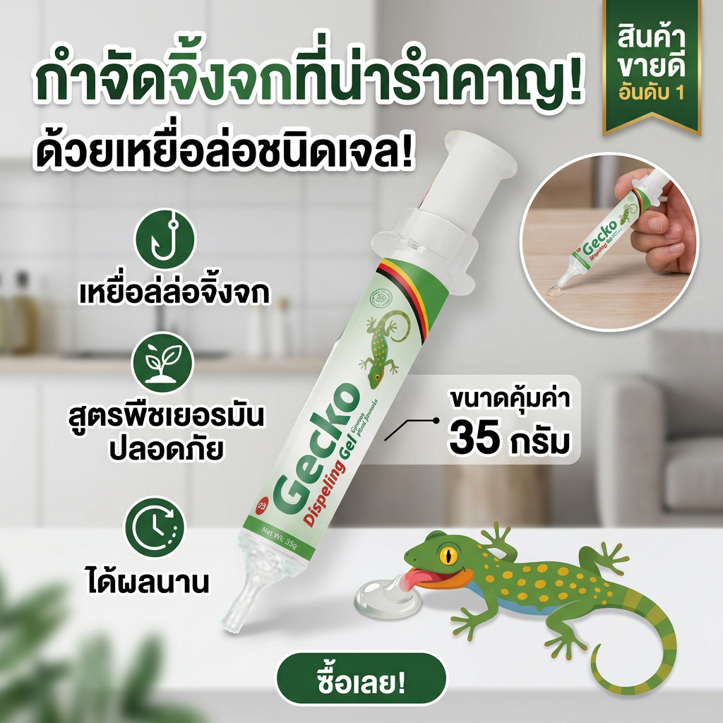 ป้องกันควบคุมสองในหนึ่ง TIA ยาฆ่าจิ้งจก ยาจิ้งจก ไล่จิ้งจก สูตรปรับปรุงจากญี่ปุ่น