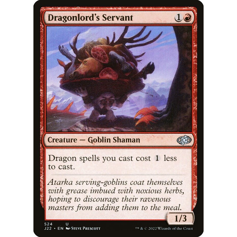 [Jumpstart 2022] - [J22] - (U) - [Dragonlord's Servant] - [2022]